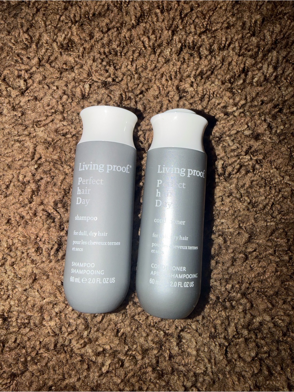 Living Proof Gray Travel Shampoo Duo